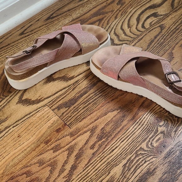 Anthropologie KMB Platform Sandals Size 38 - Picture 8 of 10